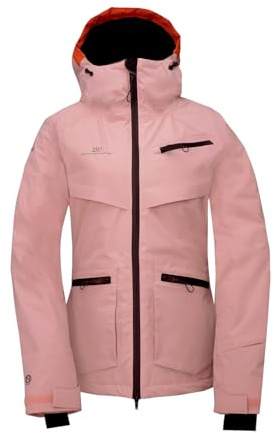 2117 of Sweden Nyhem Damen Skijacke mit Kapuze | 20 000 mm Wasserschutz & stylisches Camouflage Innenfutter - ideal für die Piste.