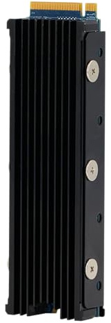 Exascend SSD para juegos con disipador de calor PCIe Gen 4 NVMe M.2 de 2 TB / 1 TB, velocidad de lectura máxima de 7.400 MB/s, compatible con PS5 (2 TB)