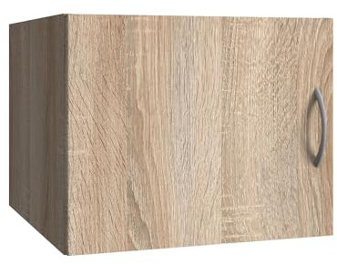 Lomadox Aufsatzschrank Stauraumschrank Eiche, B/H/T ca. 50/40/54 cm