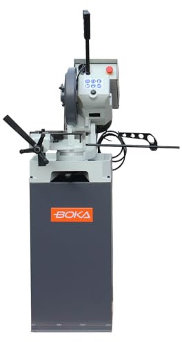 BOKA CS-250 Manuelle Metallkreissäge 250mm-Sägeblatt, Schnellarbeitsstahlblatt, robuste Gehrungssäge mit doppeltem Schraubstock