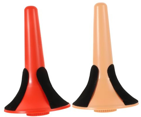 BESTonZON Metallständer Klappbar Für Trompete Abnehmbar Faltbar Dreibein-stativ Trompetenhalter Kornettständer Blasinstrumentenzubehör Weiß