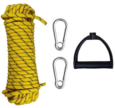 YiQinzcxg Wasserski Seil Mit Nylon Schleppseil Schlittenwagen Zugseil Für Wakeboard Kneeboard Snowboard Ausrüstung