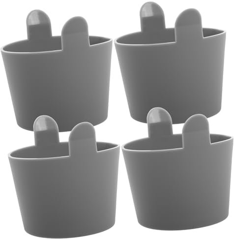 CAXUSD Molde Para Huevos Escalfados Silicona Flexible Para Freidora De Aire, Resistente Al Calor, Apto Para Lavavajillas, Paquete De 4 Unidades, Adecuado Para Cocina Doméstica y Snacks Saludables