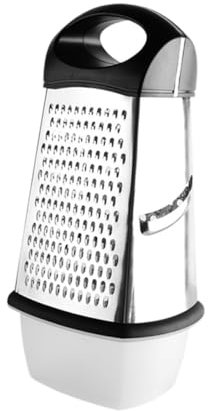 Cabilock 1pezzi Grattugia per Verdure in Acciaio Resistente Utensile da Cucina Facile da Usare Design Pratico per Tritare Rapidamente Radici Patate ECC Lavabile Acqua Compatto e Utile per o