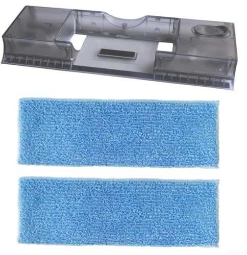 Kit serbatoio dell'acqua e mocio per aspirapolvere portatile senza fili P10 P11 U11, struttura in ABS con 2 panni riutilizzabili per una migliore pulizia