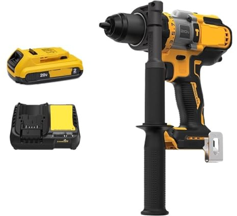 Trapano/avvitatore A Percussione Da 20 V, Batteria Da 2,0 Ah, Set Di Decorazioni Senza Fili, Kit Di Cacciaviti Elettrici Robusto E Facile Da Usare(S2)