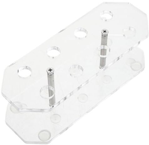 KOMBIUDA Akryl Dart Display Ställ Fack Transparent Dartförvaring Bordshållare för Spelrum Hem Organizer