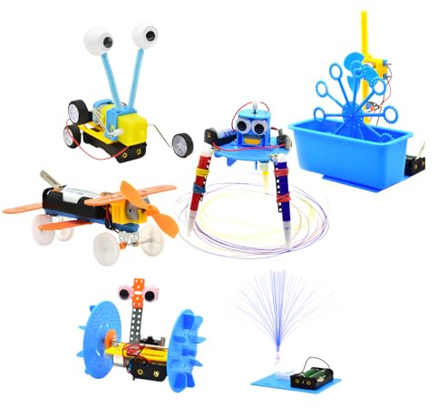 [Ellniges] Experimente für Kinder ab 8-14, Elektronik Baukasten, Experimentierkasten, Elektro Baukasten für Kind, Kinder Elektro Spielzeug Geschenke ab 8 9 10 Jahre