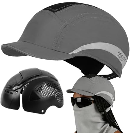 MWZBTG Casco da bicicletta | Regolabile e rimovibile, traspirante,Comodo casco stile berretto da baseball - Per Uomo E Donna, Escursionismo, Ciclismo, Bicicletta, Sicurezza Sul Lavoro