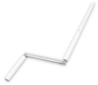 DIWARO® Stahl Rolladen Kurbelstange, Innendurchmesser 11,9 mm, Aussendurchmesser 16 mm, Farbe weiss, Drehgriffe in Kunststoff weiss (weiss beschichtet | 11.9 mm | gestreckte Länge 800-2000 mm) (1000)