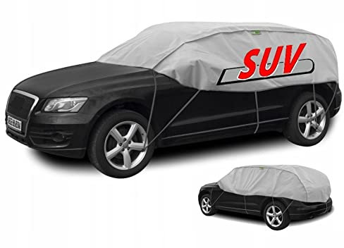 OPTIMAL Halbgarage Frostschutz UV Schutz Sonnenplane SUV Kompatibel mit Tiguan II