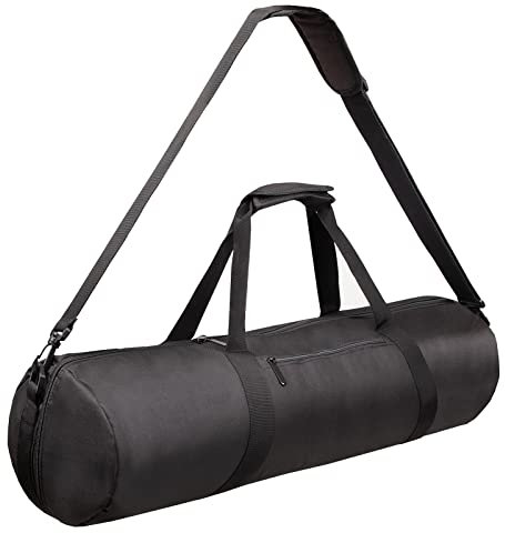 BOLLUMA Bolsa de trípode Acolchada de Espuma, Bolsa de Transporte para luz de fotografía, Correa de Hombro Ajustable, Bolsa de Almacenamiento Grande y Resistente para Soporte de luz, 60x20cm