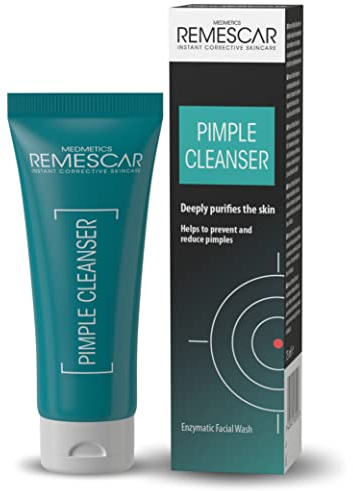 Remescar Pickel Reiniger 75ml – Tiefenreinigendes Anti-Pickel Waschgel für klare Haut – Gesichtsreiniger gegen Unreinheiten & verstopfte Poren – Klärende Gesichtspflege für fettige & unreine Haut