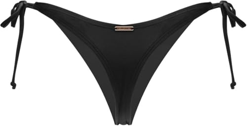 RELLECIGA - Bañador para mujer Tanga Bottom, Negro , L