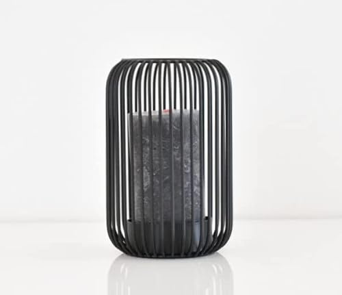 Kerzenhalter Schwarz stabkerze - Teelichthalter Deko - Stabkerzenhalter schwarz - Kerzenständer Deko - Dekoration Wohnzimmer Modern - Galeara design - (Schwarz)