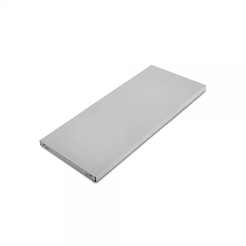 Rocada | Estante metálico para Armario, Archivador, Mueble de Oficina | Estante Ajustable en Altura | para Armario 1505AC00 y 1506AC00 | 86x35x3 cm - Gris