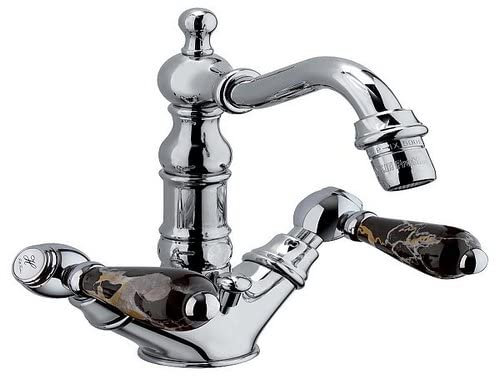 33833NP00 Monocomando bidet con bocca e scarico 1p1/4 Lybra FRATELLI FRATTINI
