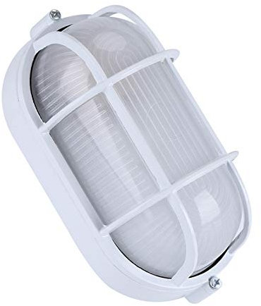 Oval Round Explosion Proof Lampshade for Sauna Light, Vaporproof Steam Room Guard, Moisture-Proof Lamp for Sauna Room (Type 2)