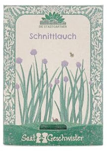 5x Saatgut Schnittlauch – Samenfest & BIO-Qualität | Schnittlauch-Samen für Garten & Balkon | Würziges Highlight in libevoller Verpackung | Geschenk für Kochfreunde als Mitbringsel, Gastgeschenk