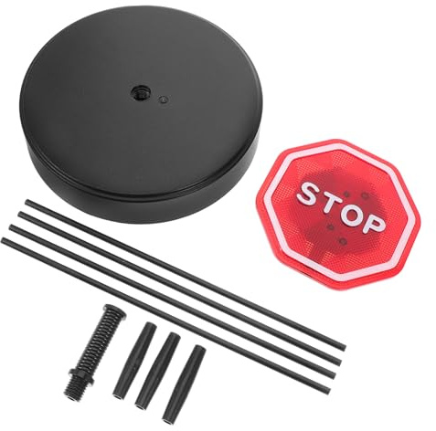 OUNONA LED Parcheggio Garage Luminoso con Batteria Sostituibile Indicatore Sicurezza Anticollisione per Auto Aree Affollate Assistente Parcheggio Touch Semplice