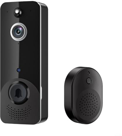 Lastdaytime M8 Wireless for Smart Doorbell Camera with AI Recognition,Multi-Phone Connectivity for Home Monitoring
