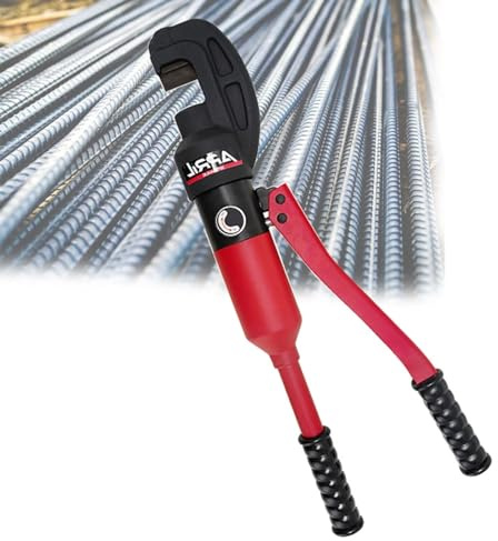 QIUFANGM Hydraulic Rebar Cutter, Cutting Range 4-16/4-20mm, Hand Tools Portable for Construction Site and Fire Rescue with Packing Box and Comfortable Handle(Hy-16)