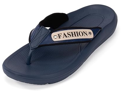 CLEIKES Infradito Uomo Mare Ciabatte Estive Sandali da Spiaggia con Suola Spessa 3.5 cm Antiscivolo e Cinturino Morbido per Piscina Uso Quotidiano