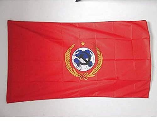 AZ FLAG Drapeau République soviétique chinoise 1931-1937 150x90 cm Fourreau | Usage intérieur et extérieur Drapeau décoratif coutures doubles et bords renforcés avec fourreau pour mât polyester 100D
