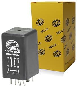 HELLA 4RV 008 188-491 Steuergerät, Glühzeit - 12V - 9-polig - nachglühfähig | Kompatibel mit: AUDI A3, A3, A3 Sportback, A3 Sportback, A4 Allroad B8, A4 B6, A4 B6 Avant, A4 B7, A4 B7 Avant