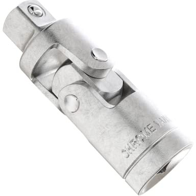 WIESEMANN 1893 Joint de cardan double carré 1/4 entraînement 6,3 mm (1/4) | acier CV chromé | 80874