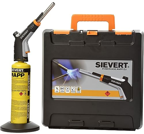 Sievert PowerJet Powercase 253521 MAPP Lötset Hartlöten Weichlöten bis 2450°C
