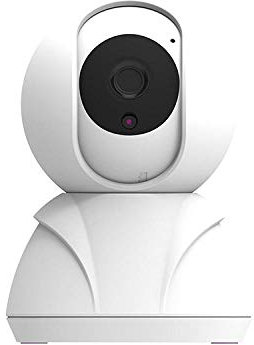 Videocamere Sorveglianza Sicurezza Telecamera Wireless Panoramica A 360 Gradi, Con Hotspot, Visione Notturna A Colori, Monitor Esterno Impermeabile-1080P + Senza Scheda