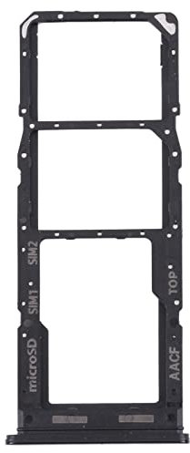 Compatibile per Samsung Galaxy A13 5G SM-A136 A136 6.5 Carrello Vassoio tray porta scheda nano Sim 1+ SIM 2 + SLOT SLITTA Alloggio Memoria Micro Sd CARD (Nero)