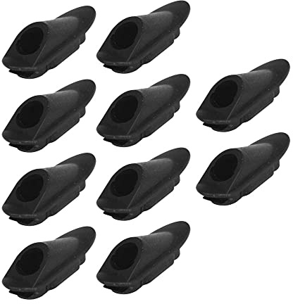 Pirhosigma 10 pcs Bike Cable Tube Clamp Grommets Frame Brake Cable Buckles Clip Holder Hole Inner Embedded Bicycle Shift Derailleur Wire Line Pipe Guide Plugs Organizer Cord Fixed MTB Routing