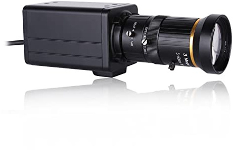 HUIOP Computer Camera,4K HD Camera Computer Camera Webcam 8 Megapixels 10X Optical Zoom 60 Degree Wide Angle Manual Focus Auto Exposure Compensation with Microphone USB Plug & Play for Video