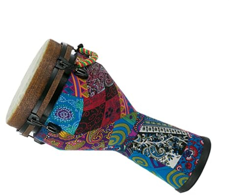 Djembe Trommel Standardmäßiger 12-Zoll-Trommelkessel Aus Massivholz Mit Laminiertem, Verstellbarer Afrikanischer Handtrommel Für Erwachsene (Color : C)