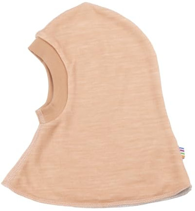 Joha Baby Kinder Jungen Mädchen Schalmütze Merino-Wolle/Bio-Bambus, Größe:48, Farbe:Peach