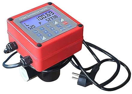 Oval Gear DC12v/24v AC Elektronischer voreingestellter quantitativer Öldurchflussmesser for Benzin - Langlebig(AC)