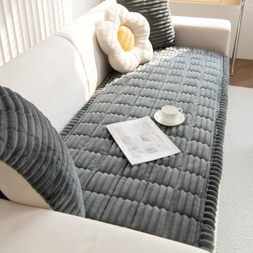 MOYORA New Thick Sofa Covers Washable, Couch Seat Cover | Love Seater Non-Slip Slipcovers Furniture Protector for Living Room, Dog Bed Pet Mat Chair Pads