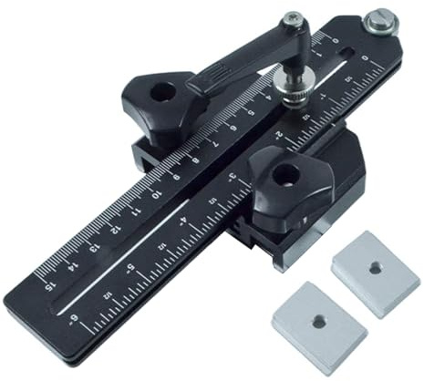 Strisce sottili Jigs Guida stretta per taglio accurato del legno da 1/32 pollici compatibile con la maggior parte dei router, tavoli, seghe a nastro, dispositivo di taglio sottile