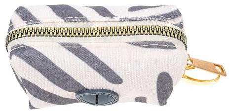 ROMISBABA Porta Sacchetti Cane Leggero e Resistente con Gancio Appendibile Dispenser Pratico per Sacchetti Igienici Cani Portatile per Raccolta Feci e Trasporto Facile Adatto Guinzagli e