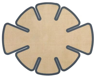 Yulokdwi Tapis De Cuisson En Silicone - Protège-Four En Silicone Anti-Adhésif Thermoresistant Allongé - Feuilles De Cuisson Pour Pâte À Pâtisserie - pour Biscuits, Macarons,