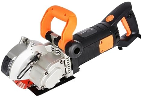Machine À Rainurer Les Murs, Découper L'acier Et Le Béton, Scie Circulaire Électrique, Coffret Avec 5 Lames Coupe Sans Effort Pour Divers MatéRiaux