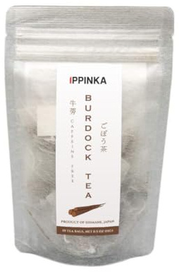 Japanese Herbal Burdock Tea, 10 Tea bags