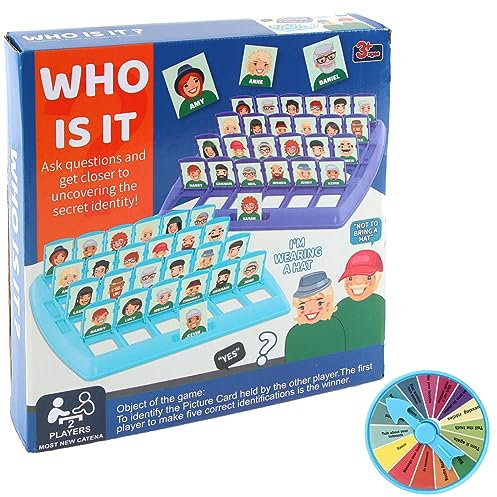 Indovina Chi Sono, ZoneYan Gioco da Tavolo Indovina Chi Sono, Chi Sono Gioca e Indovina Chi Sei, Indovina Chi Gioco, Guess Who Game Gioco di Pensiero Logico Intellettuale