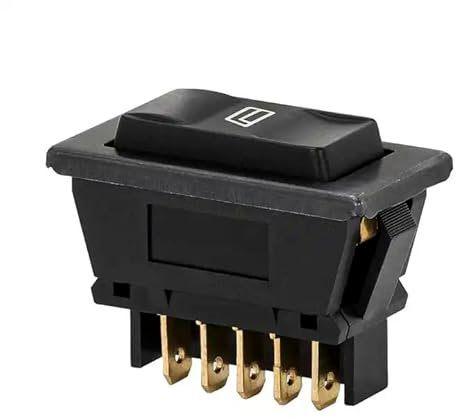 Interruptor basculante universal de palanca para elevalunas eléctrico de coche 12 V20 A, 5 pines, ASW-02D