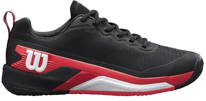 Wilson Herren Rush PRO 4.5 Clay Tennisschuh, Black/Infrared/White, 44 EU