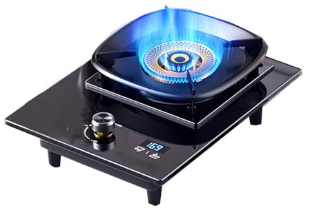 Cucina A Gas A Un Bruciatore, Fiamma Alta Da 5,2 KW, Bruciatore Singolo A Propano Ad Alta Pressione, Programmabile, For Cucine E Appartamenti(NG)