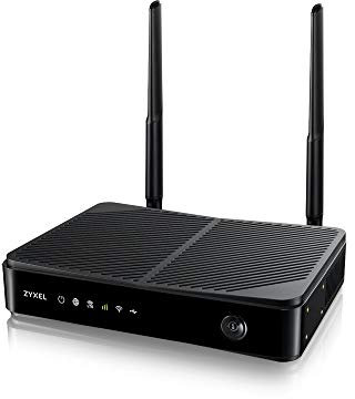 ZyXEL AC1200 4G LTE-WLAN-Indoor-Router mit SIM-Slot ohne SIM-Lock, 300 Mbit/s LTE-A, Keine Konfiguration erforderlich [LTE3301-PLUS]