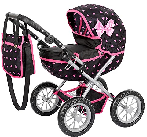 Kinderplay Carrito Bebe Juguetes, Cochecito para Muñecas - Cochecito de Muñecas, Gondola, KP0262T